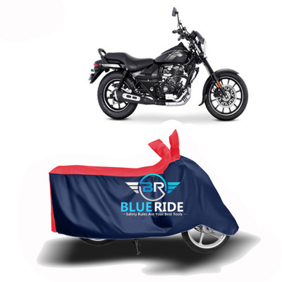 BLORIDE Two Wheeler Cover for Bajaj(Avenger 160 Street, Red, Blue)