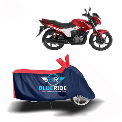 BLOERIDE Two Wheeler Cover for Hero(MotoCorp Glamour, Red, Blue)