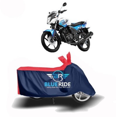 BLUERIDE Two Wheeler Cover for Yamaha(SZ-RR, Red, Blue)