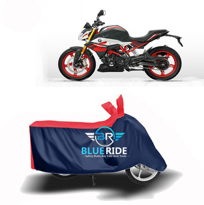 BLORIDE Two Wheeler Cover for BMW(G 310 R, Red, Blue)
