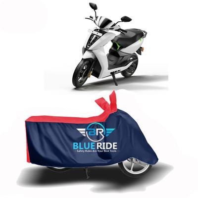 BLORIDE Two Wheeler Cover for Ather(450, Red, Blue)