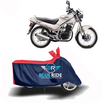 BLORIDE Two Wheeler Cover for Kinetic(GF 125, Red, Blue)