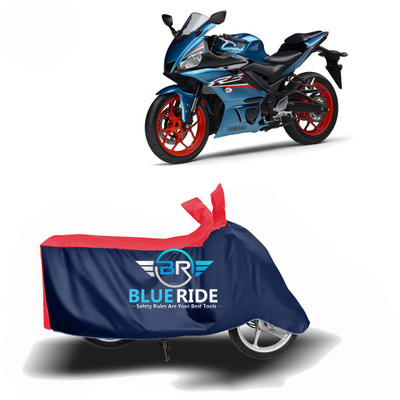 BLOERIDE Two Wheeler Cover for Yamaha(YZF R3, Red, Blue)
