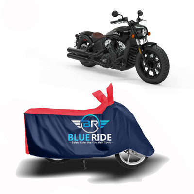 BLOERIDE Two Wheeler Cover for Indian(Scout, Red, Blue)