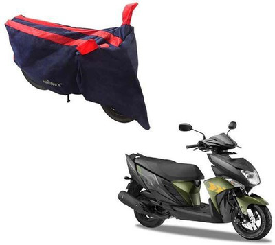 WONAK Waterproof Two Wheeler Cover for Yamaha(RayZR 125 Fi, Red, Black)