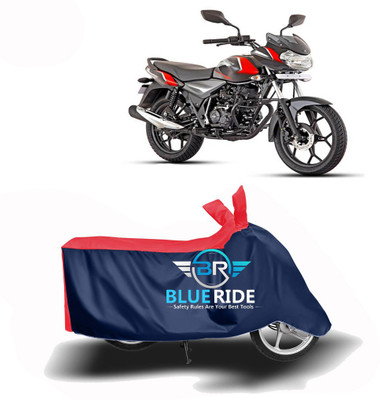 BLORIDE Two Wheeler Cover for Bajaj(Discover 150 f, Red, Blue)