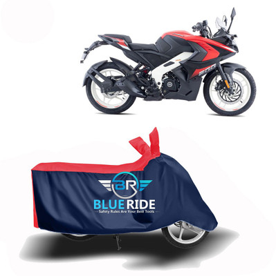 BLORIDE Two Wheeler Cover for Bajaj(Pulsar RS 200, Red, Blue)