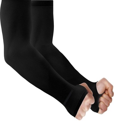 xoalt Hand Sleeves - 0226 Cotton, Nylon Arm Warmer(Black)