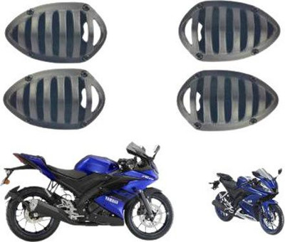 CADEAU CDF847 - Yamaha FZ/FZS/R15 Bike Headlight Grill(Black)