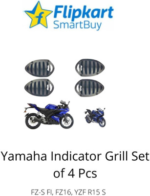 Flipkart SmartBuy CDFS027 Yamaha FZ / FZS / R15 Bike Headlight Grill(Black)