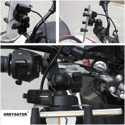 greygator SPIDER CHARGER GGPL-11 2.1 A Bike Mobile Charger