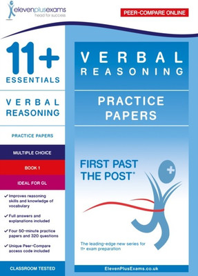 11+ Essentials Verbal Reasoning Practice Papers Book 1(English, Paperback, unknown)