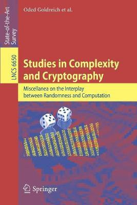Studies in Complexity and Cryptography(English, Paperback, Goldreich Oded)