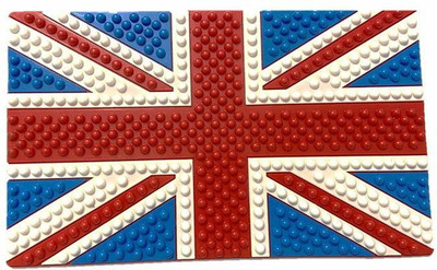 e-generix Silicone Standard Mat For  Universal For Car(Blue, Red)