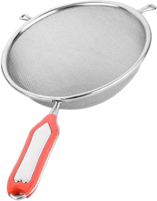 HOMESTIC Stainless Steel Soup & Juice Strainer/Liquid Filter (15 cm Diameter) Silver Strainer(Silver Pack of 1)