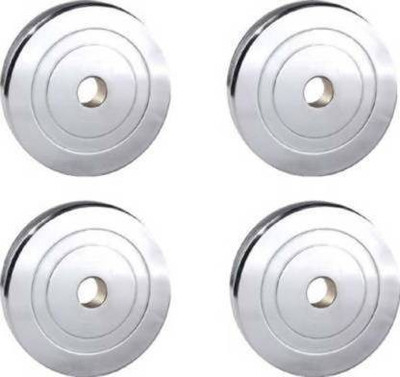 Hridya Trade 20 kg 5 KG X 4 Steel Gym Plates, Dumbbells Plates Home Gym Combo