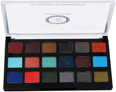 FASHION COLOUR PRO HD EYESHADOW PALETTE 18 SHADES ES18 SHADE 03 14 g(MULTI COLOUR)