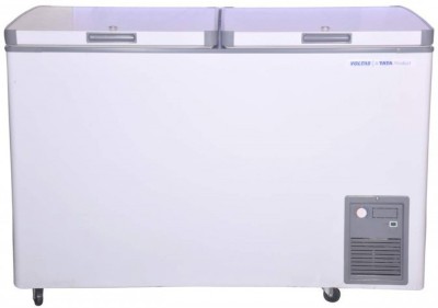 Voltas 320 L Double Door Standard Deep Freezer(White, CF HT 320 DD P)