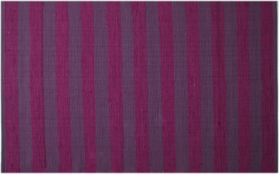 Saral Home Purple Cotton Dhurrie(3 ft,  X 5 ft, Rectangle)