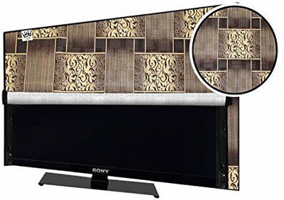 WIN WORLD for 40 inch TV  - BROWN BASE WITH CIRCLE DESIGN-40-INCH LED(Brown)