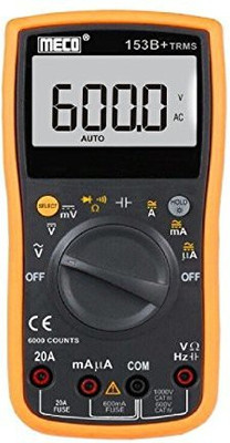 Meco 153B+ Digital Multimeter(Yellow 6000 Counts)