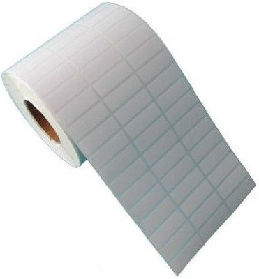 youtech blackdream 33X15mm Pack of 2 Roll Barcode Labels/Stickers chromo Paper Label(White)