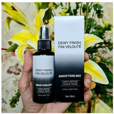 Latixmat Mattifying Makeup Setting Spray Face Primer Foundation Base Dewy Fixer Primer  - 60 ml(TRANSPARENT)