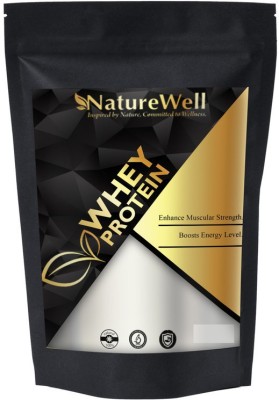 Naturewell Organics Pure Series Whey Protein Concentrate| Raw Whey from USA Pro(AS1644) Whey Protein(450 g, Unflavored)