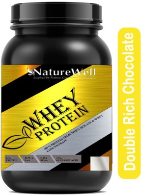 Naturewell Whey Protein Concentrate Pro(AS2657) Whey Protein(3000 g, Double Rich Chocolate)