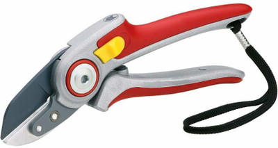 WOLF GARTEN RS5000 Professional Anvil Aluminium Secateurs, Red, Garden Shear Anvil Aluminium Secateurs Anvil Pruner(Manual)