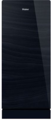 Haier 192 L Direct Cool Single Door 2 Star Refrigerator with Base Drawer(DESERT GLASS, HRD-1922PDG-E)