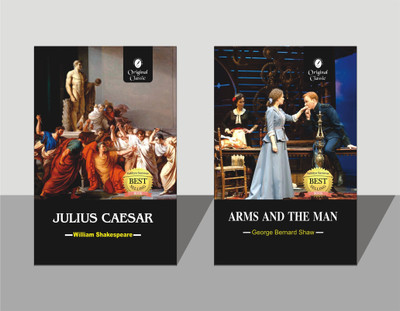 Combo Set Of 2 Books - Arms And The Man By George Bernard Shaw And Julius Caesar By William Shakespeare(Paperback, William Shakespeare, George Bernard Shaw)
