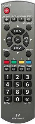 Nij N2QAYB000455, LCD LED Remote Control ( with USB Function ) PANASONIC Remote Controller(Black)