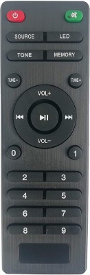 ZEDDY Remote Compatible for HOME THEATER Remote INTEX Remote Controller(Black)