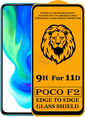 SEVEN7STAR Edge To Edge Tempered Glass for Xiaomi Poco F2(Pack of 1)