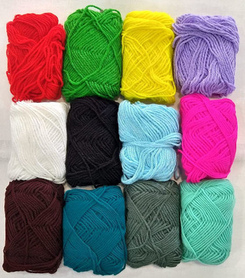 JOEJOE Multicolor Thread(40 m Pack of12)