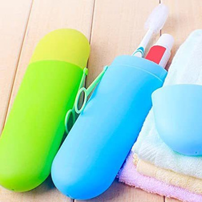 NMS TRADERS Plastic Toothbrush Holder