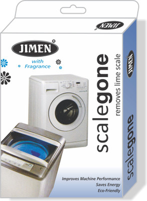 JIMEN SCALEGONE Washing machine descaler cleaning powder for all leading brand of Fully automatic Front Load and Top Loading washing machine.(pack of 1) pkt 100 gram. Detergent Powder(100 g)