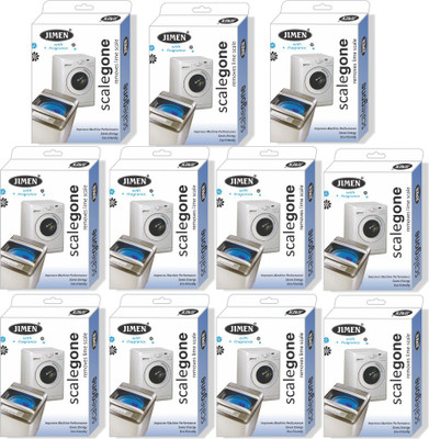 JIMEN SCALEGONE Washing machine descaler Perfectley cleaning detergent powder Suitable For All leading Branded Washing Machine Front Load & Top Load machine pack of 11 (1100gm). Detergent Powder(1100 g)