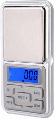 Qesta 0.01 Gram to 200 Gram Notebook Weighing Scale Display Units in G ,OZ ,TL ,CT Jwellery Pocket Weight Scale for Gold , Medicine Weighing Scale(Multicolor)