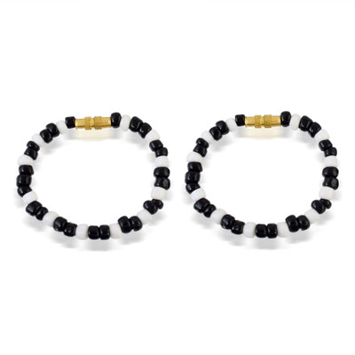 morir Alloy Agate Kada(Pack of 2)