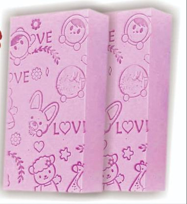 shreenath enterprise Shreenath Bath Body Shower Sponge - SPA Scrub Exfoliator Dead Skin Remover for Women and Men (Pack of 2)