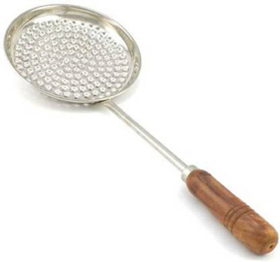 Cltllzen Collapsible Strainer(Silver, Brown Pack of 1)