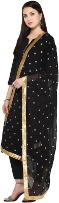 Radha Madhav Enterprise Chiffon Embroidered Women Dupatta