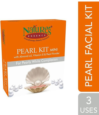 Nature's Essence PEARL FACIAL KIT - FOR PEARLY WHITE COMPLEXION(4 x 13 g)
