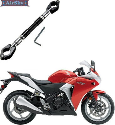 AIRSKY Adjustable Motorcycle Handlebar Cross Bar For Universal Bike Clip-on Handle Bar(Black)
