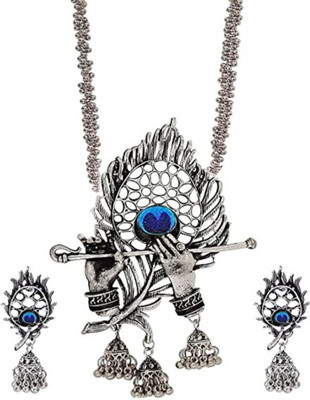 Primis Oxidised Silver Silver Silver Jewellery Set(Pack of 1)
