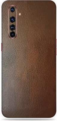 Satisfactory Realme X50 Pro Mobile Skin(Brown-Leather Skin With Matte Finish)