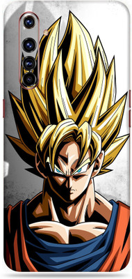 Satisfactory Realme X50 Pro Mobile Skin(Goku Skin With Matte Finish)