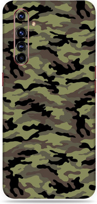Satisfactory Realme X50 Pro Mobile Skin(Military-Camouflage Skin With Matte Finish)